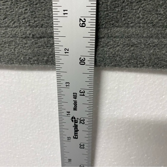 Duluth Trading Company Fleece Vest Men XXL Gray Black Outdoor Hiking Full Zip - Picture 6 of 7